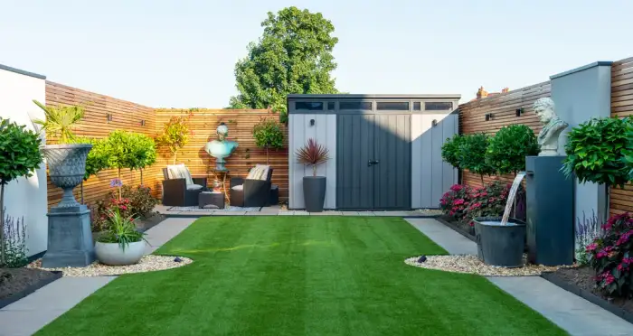 Villa pool and garden project Dubai